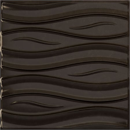 Ekena Millwork 19 5/8in. W x 19 5/8in. H Swell EnduraWall Decorative 3D Wall Panel Covers 2.67 Sq. Ft. WP20X20SSERU